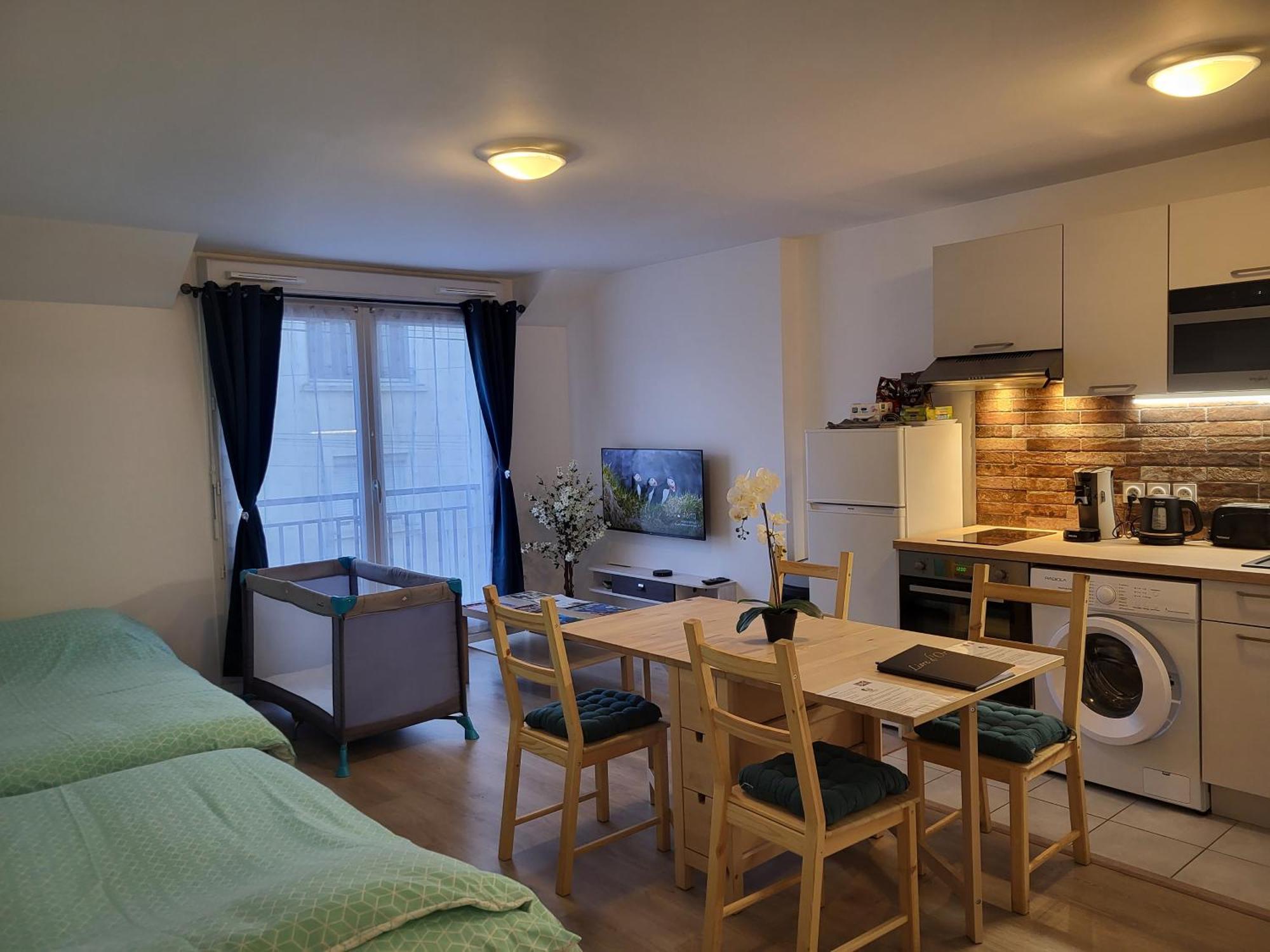 Studio Cosy A 5 Minutes De Disneyland Paris Chalifert Bagian luar foto